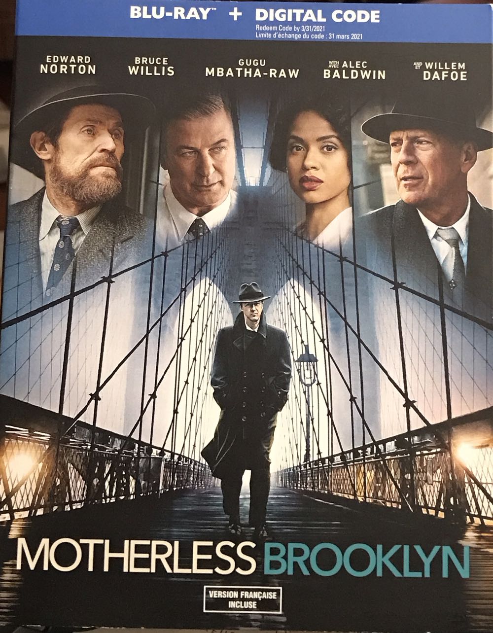 Motherless Brooklyn Blu Ray Warner Bros. Your...