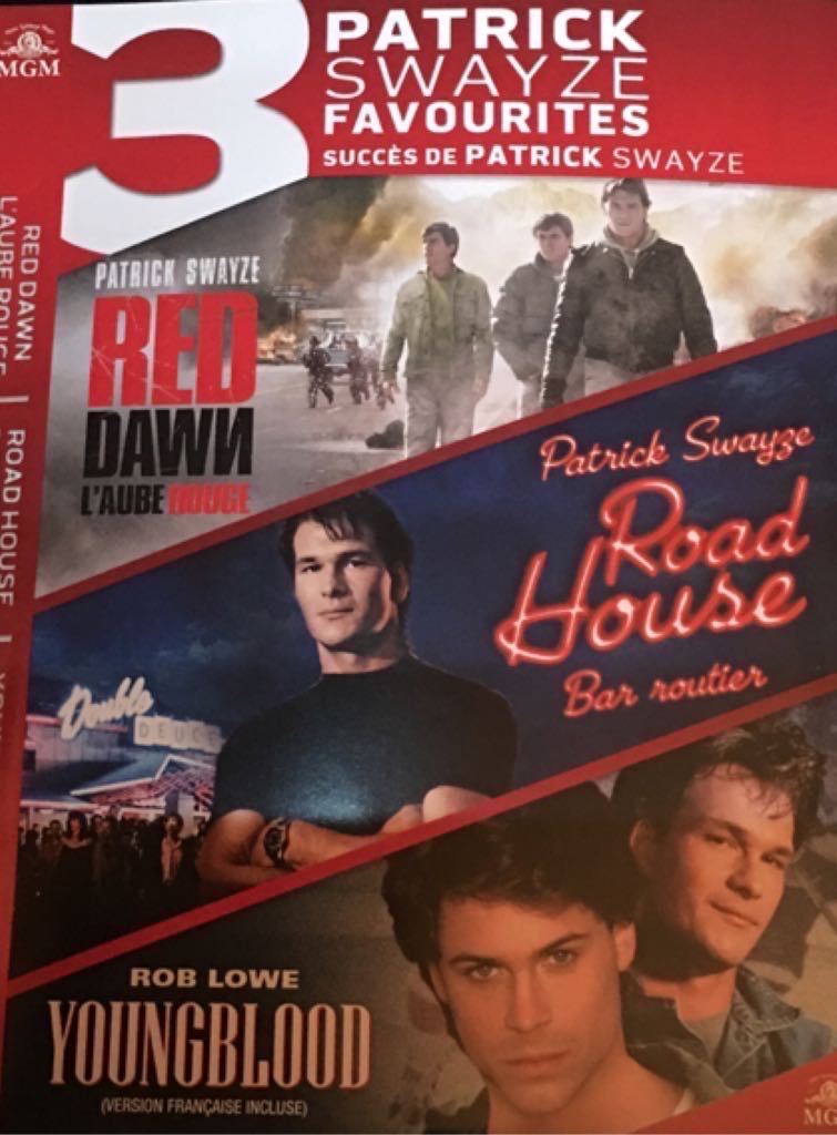 Patrick Swayze: 3 Movies Collection