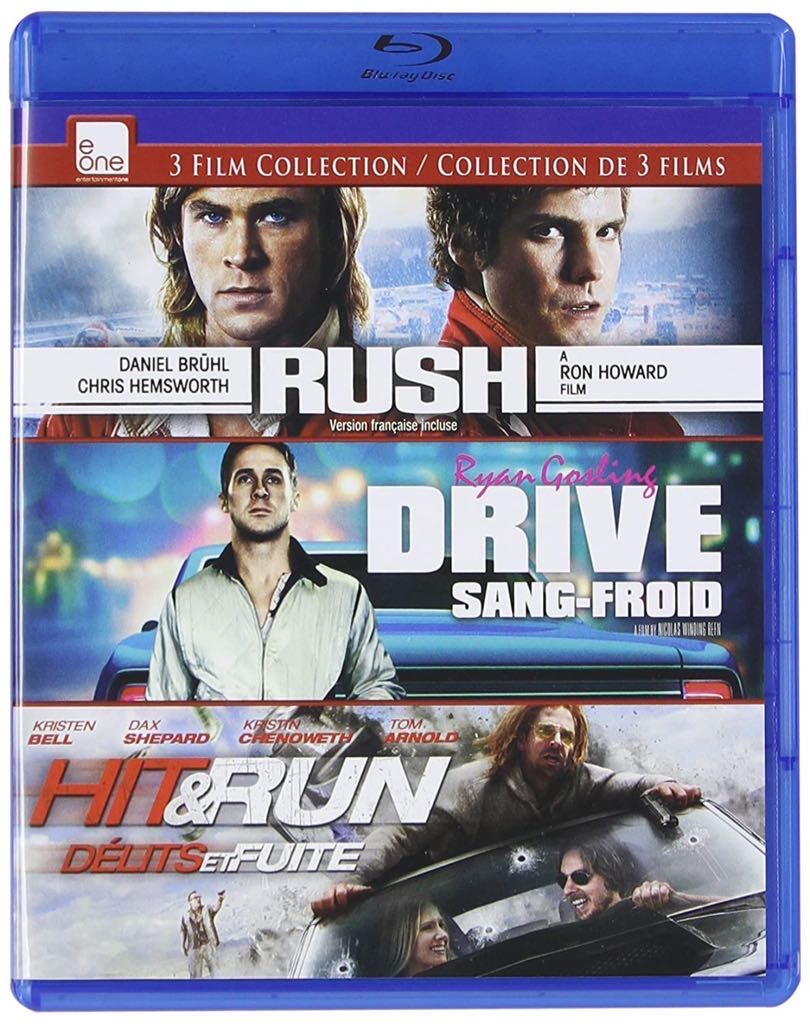 3 Movies: Rush/Drive/Hit & Run