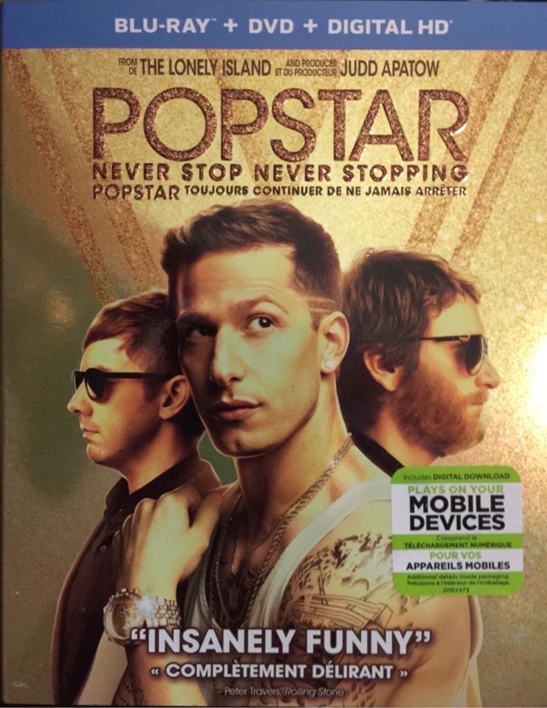 Popstar: Never Stop Never Stopping