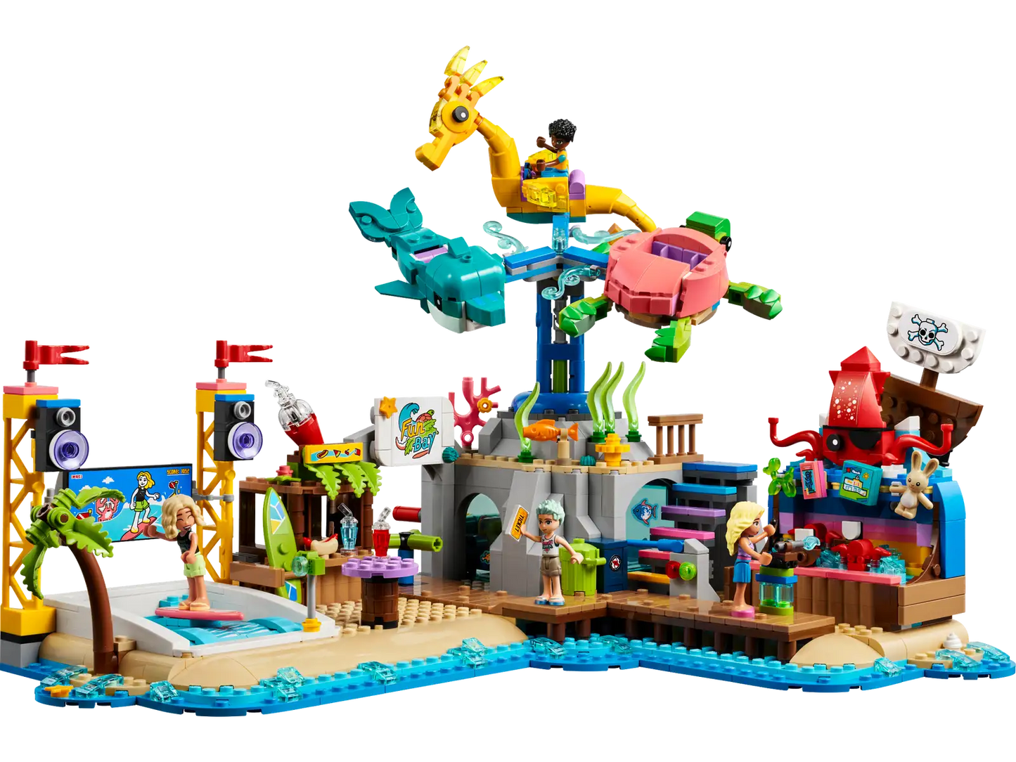 LEGO 41737 Friends Le parc d'attractions sur la plage