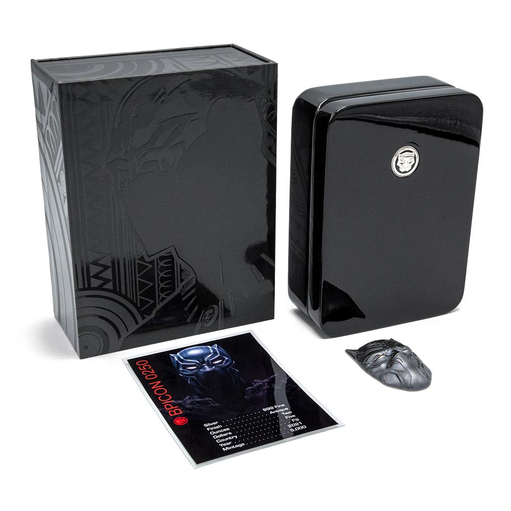 Black Panther MARVEL Icon Series 2oz Pure Argent
