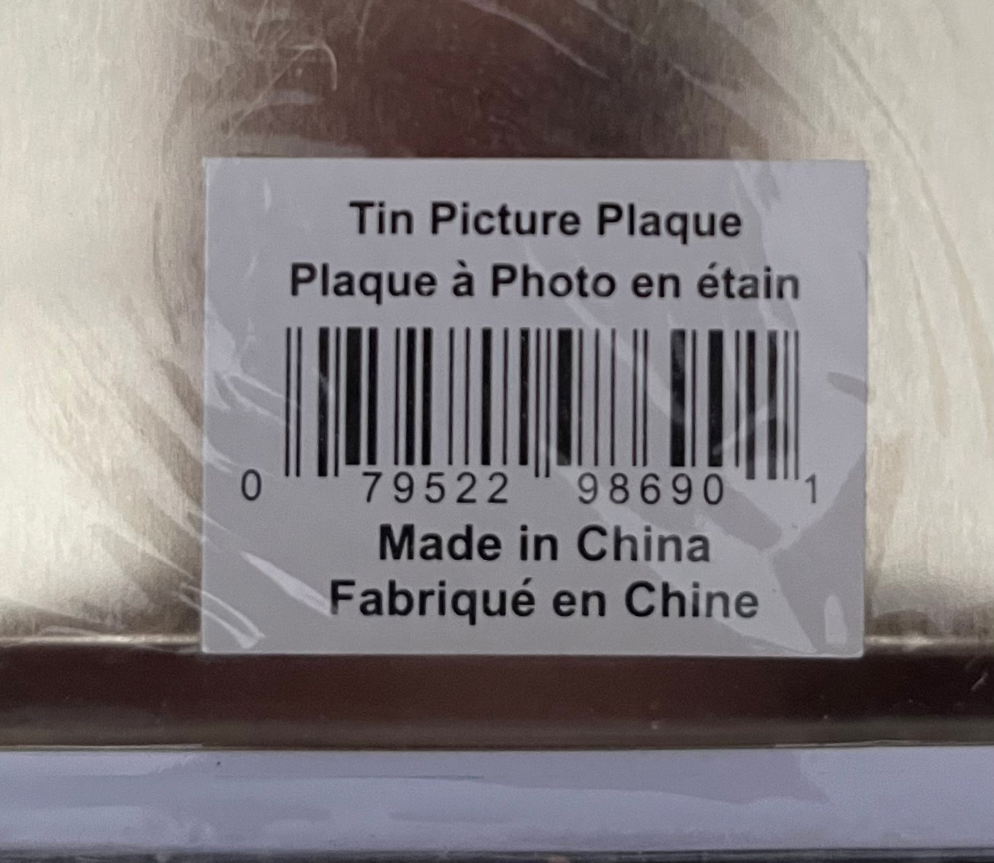 Coca-Cola Plaque photo Décorative Blanc