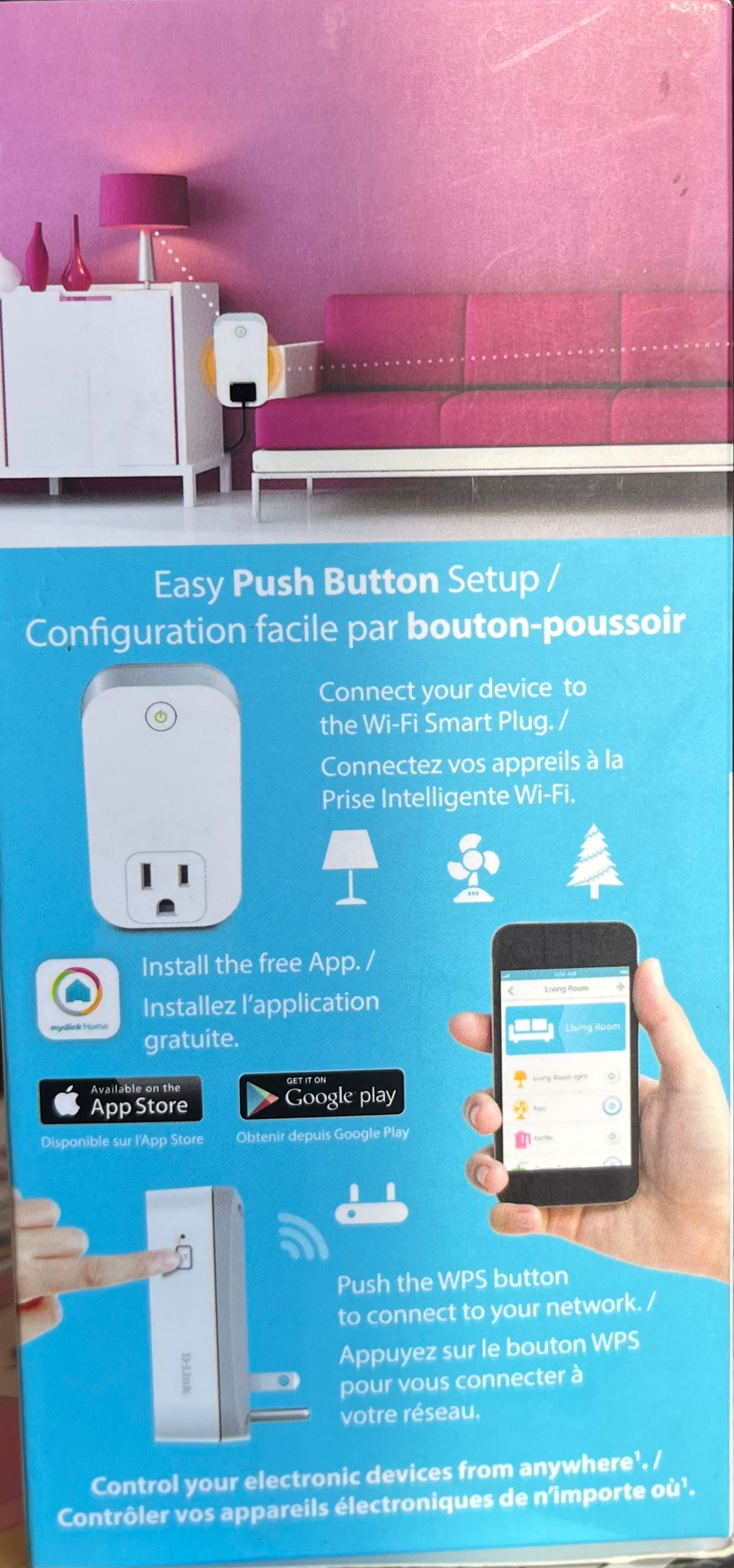 D-Link mydlink Wi-Fi Smart Plug (DSP-W110)