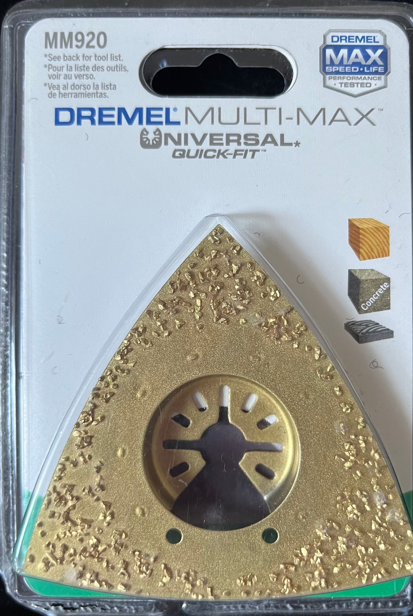 DREMEL Râpe en carbure pour meulage (MM920)