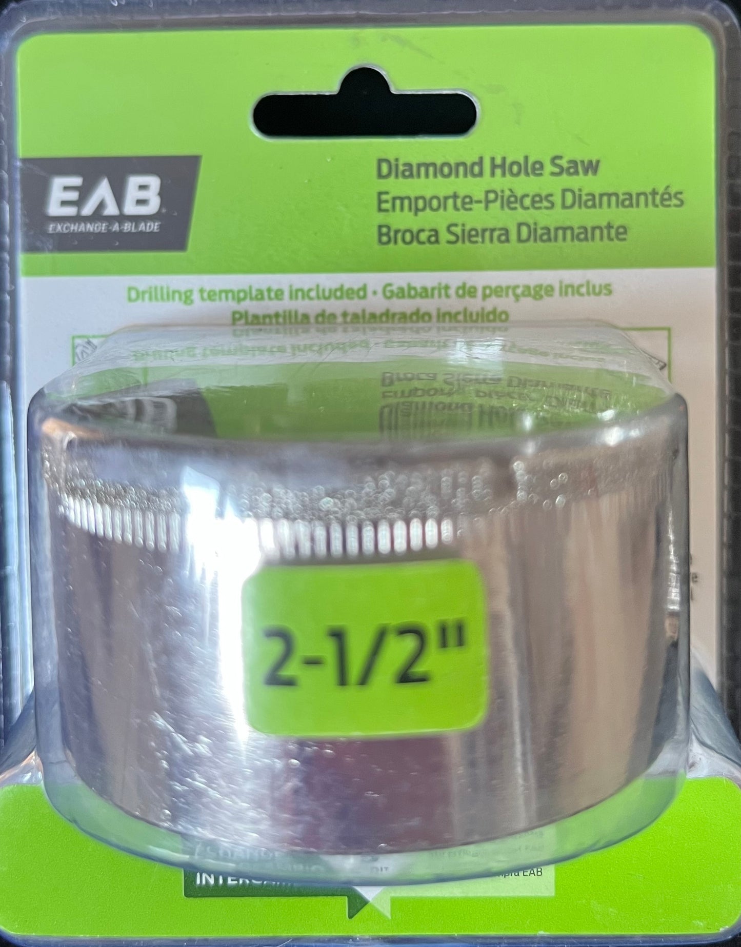 EAB Diamond Grit Hole Saw 2-1/2" (3056092)