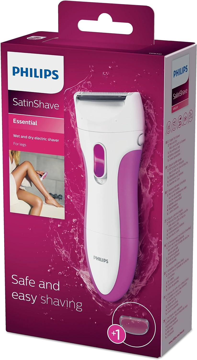 Philips SatinShave Essential Cordless Electric Shaver (HP6341/00)