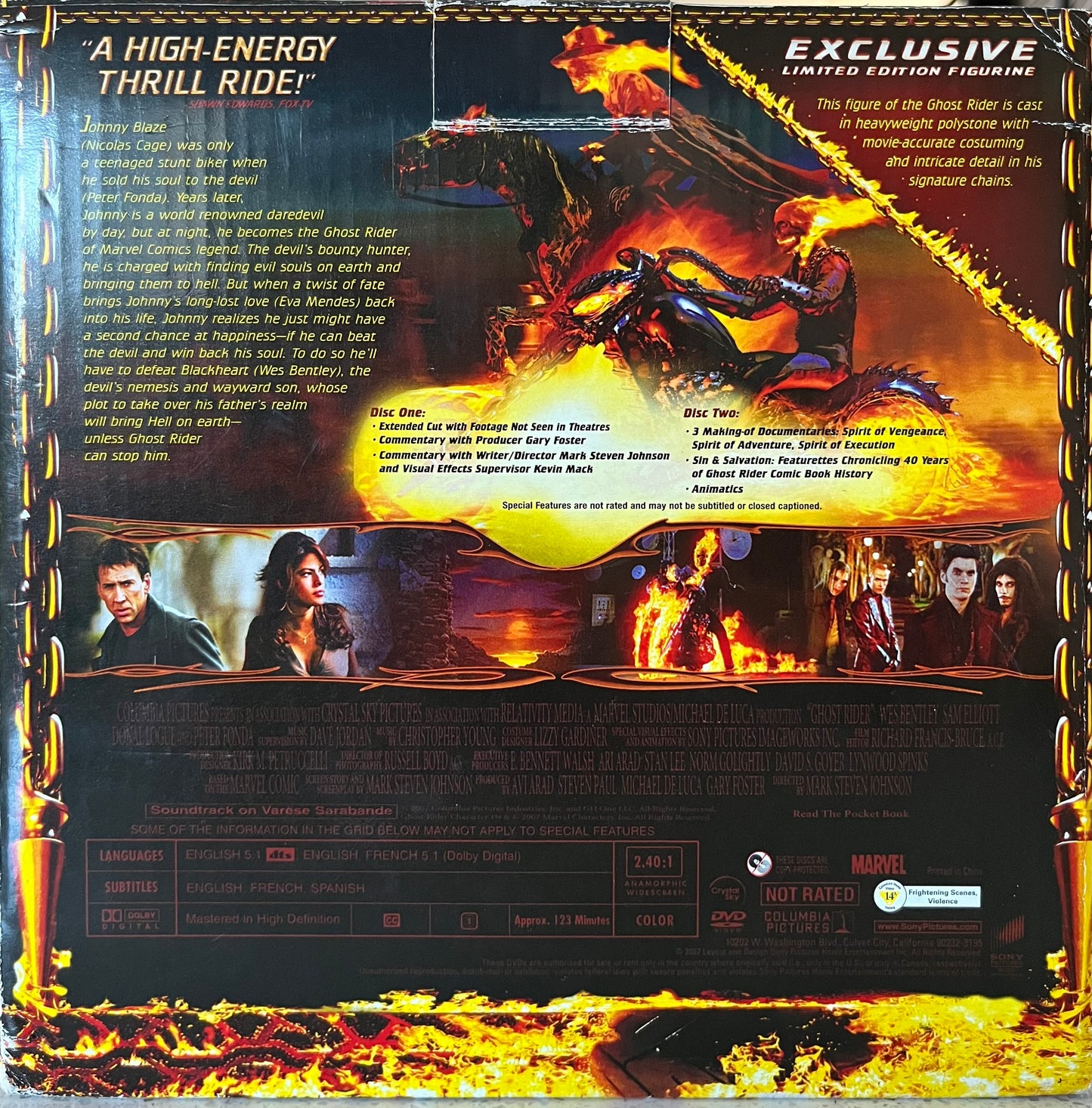 Ghost Rider Limited Edition Gift Set DVD