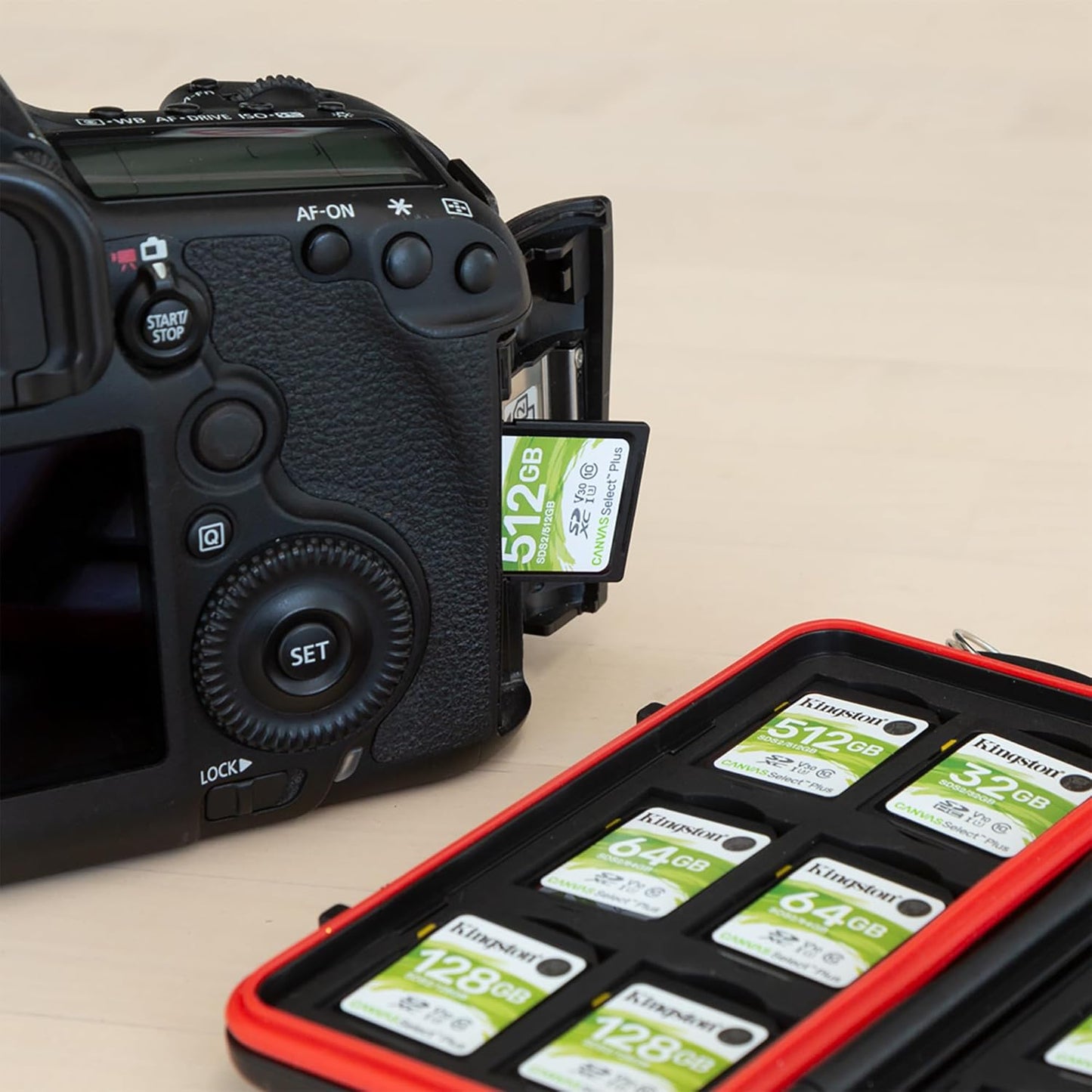 Kingston Carte SDXC Canvas Select Plus 100 128 Go (SDS2-128GBCR)