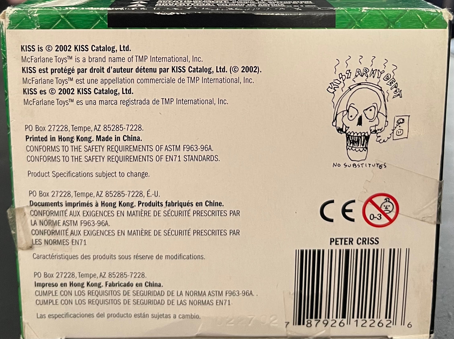 Kiss Statuette de collection Peter Criss