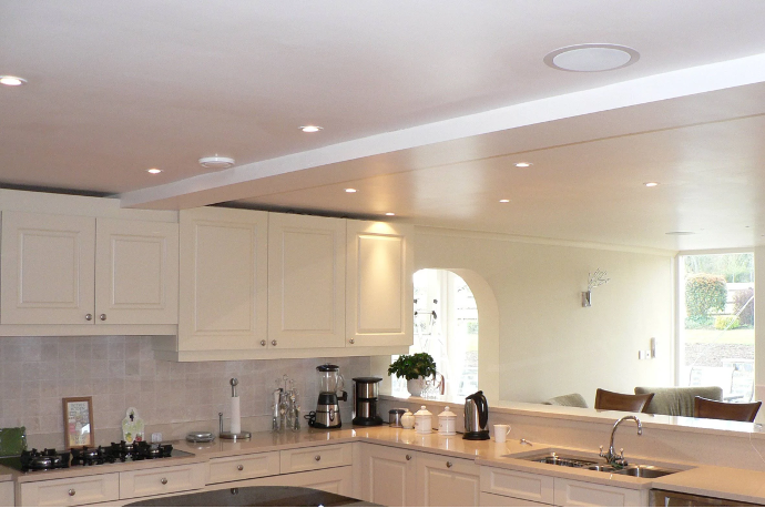 Klipsch Haut-parleur de plafond de 6,5 pouces Blanc (R-1650-C)