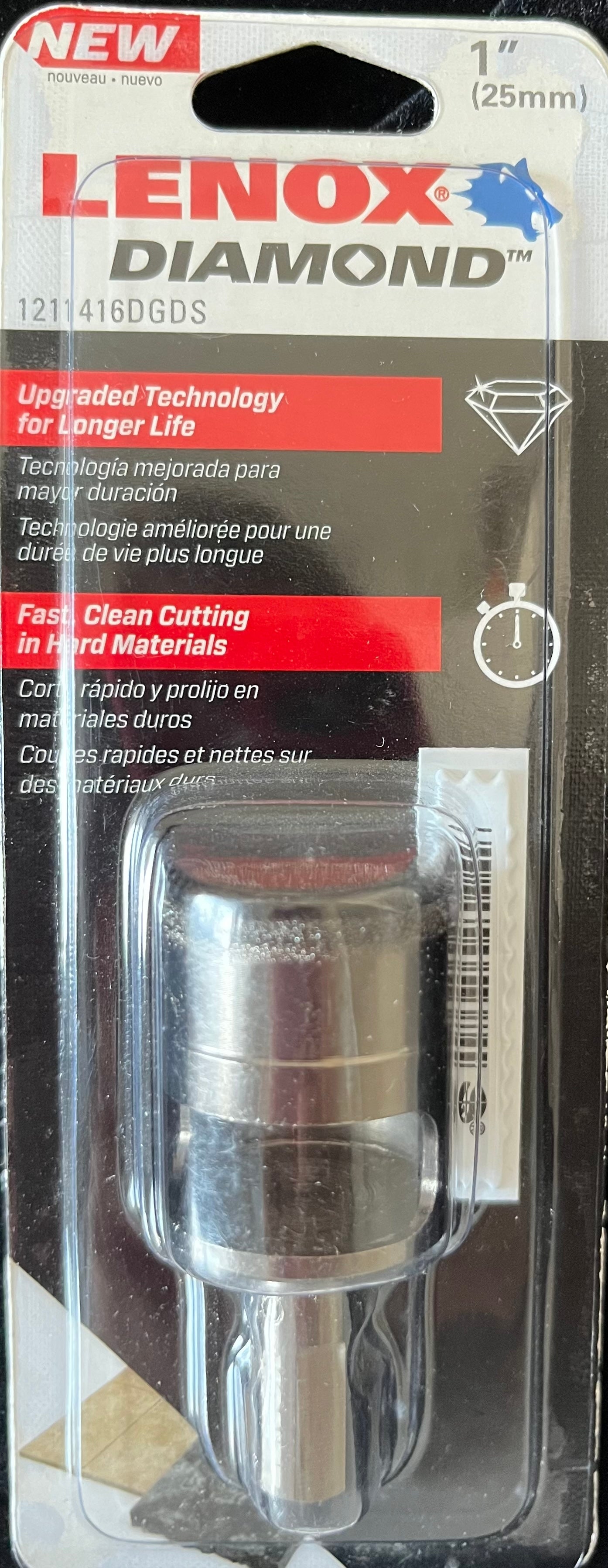 Lenox Diamond Grit Hole Saw 1" (1211416DGDS)