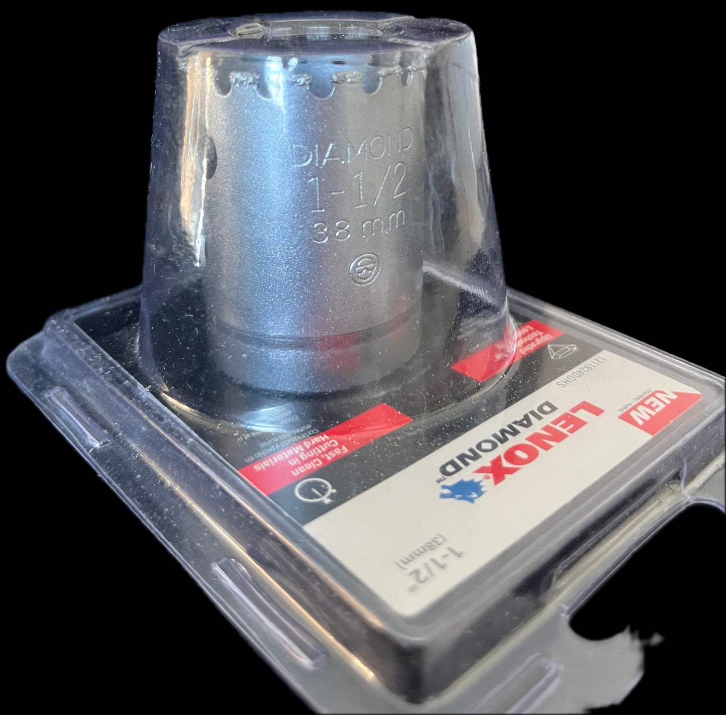 LENOX Diamond Grit Hole Saw 1-1/2" (1211824DGHS)