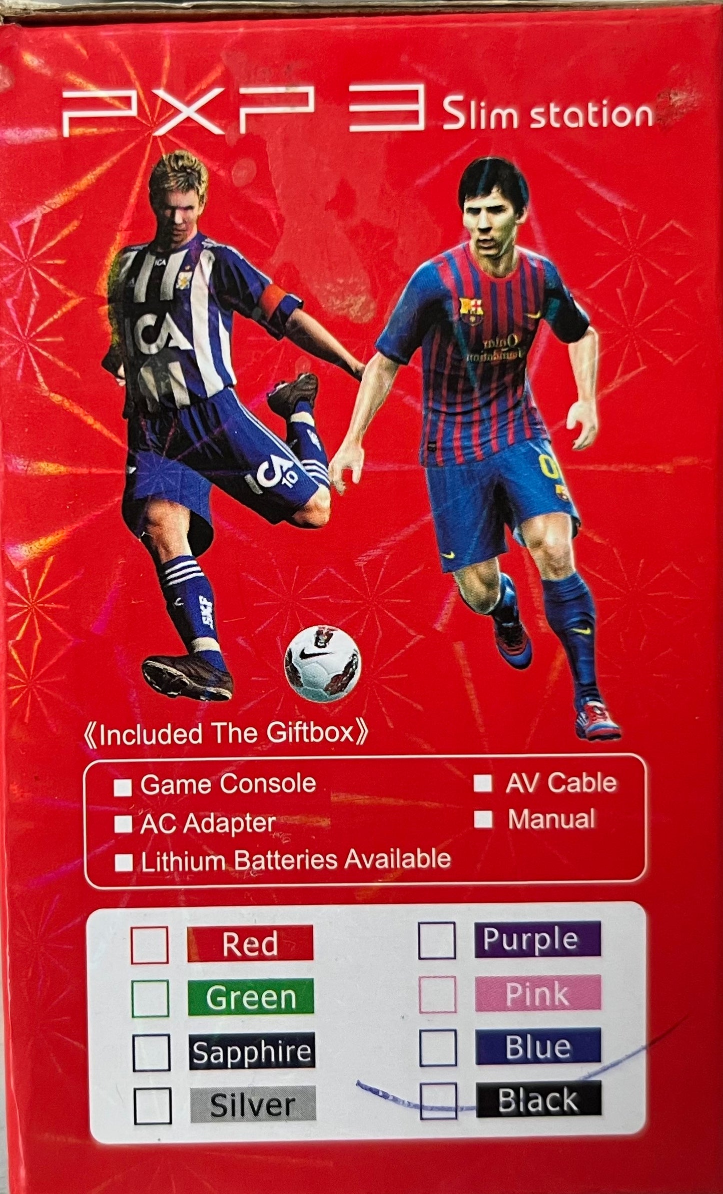 PXP3 Slim Station Video Games Pocket System