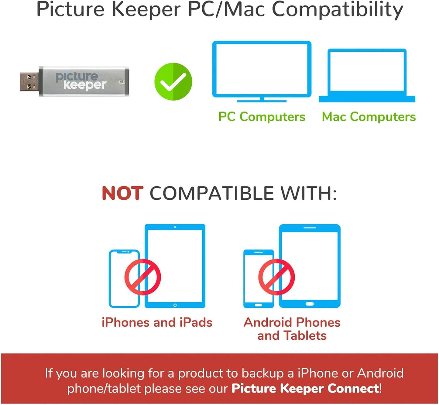Picture Keeper Clé USB photo et vidéo 16 Go (PK16GB-FR)