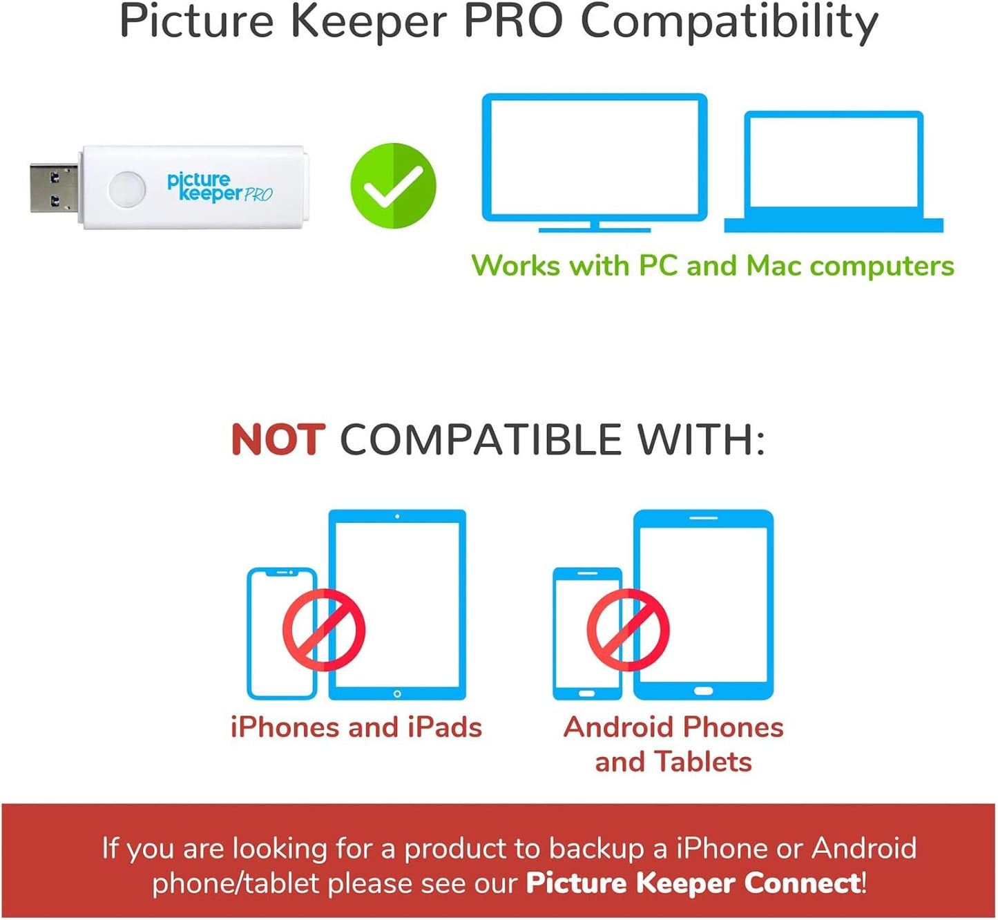 Picture Keeper Pro Clé USB intelligente 32 Go (PKPro32GB-FR)