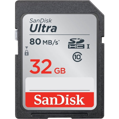 SanDisk Carte mémoire Ultra SDHC 32 Go (SDSDUN4-032G-GN6IN)