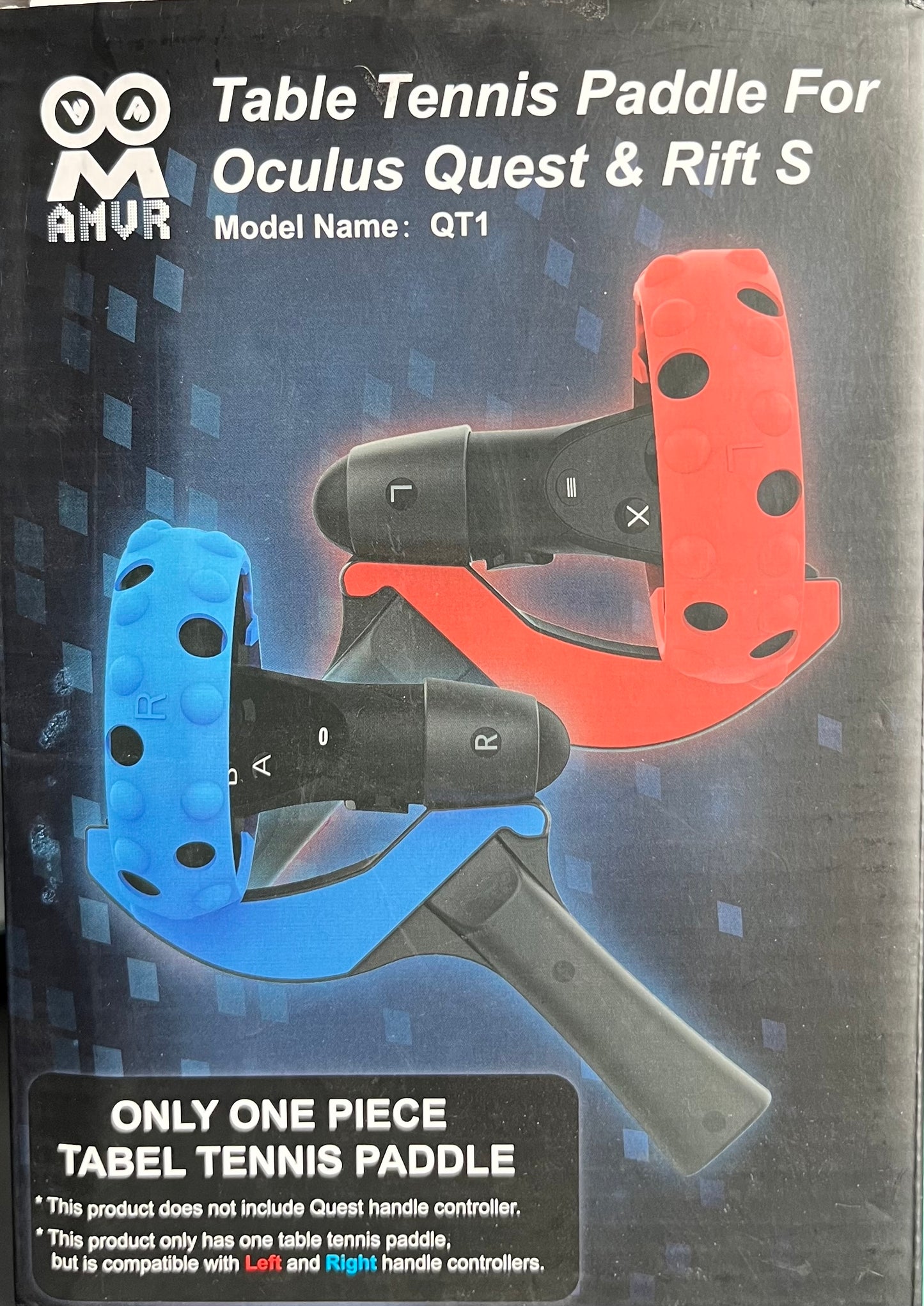 AMVR Oculus Quest Table Tennis Rackets (QT1)