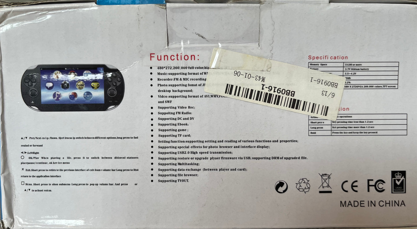 Video Games Console portative