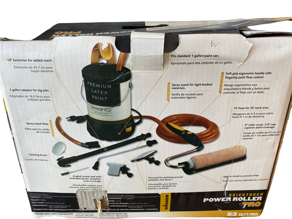 Wagner Rouleau à peinture électrique Power Roller (980)