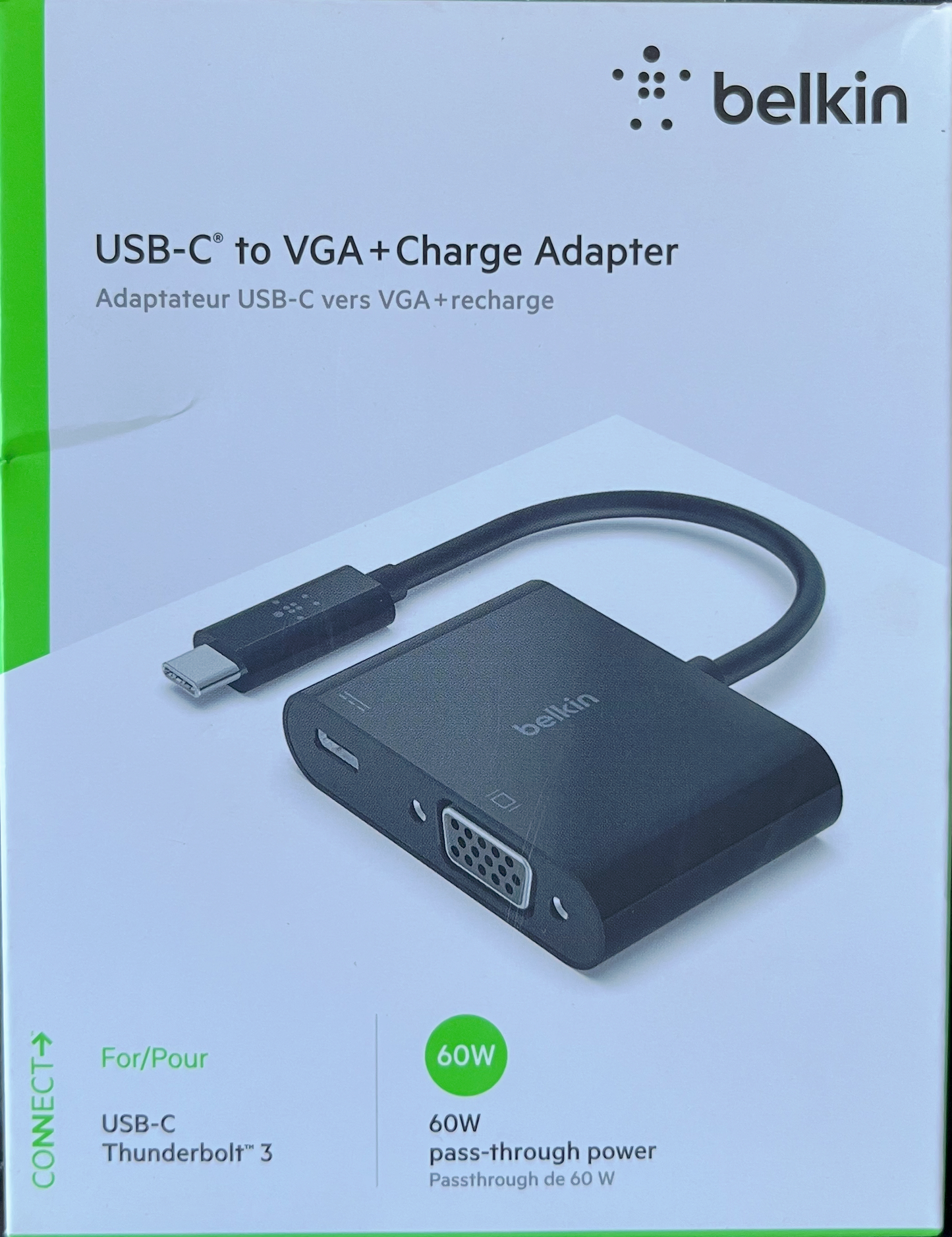 Belkin Adaptateur USB-C vers VGA (AVC001btBK)