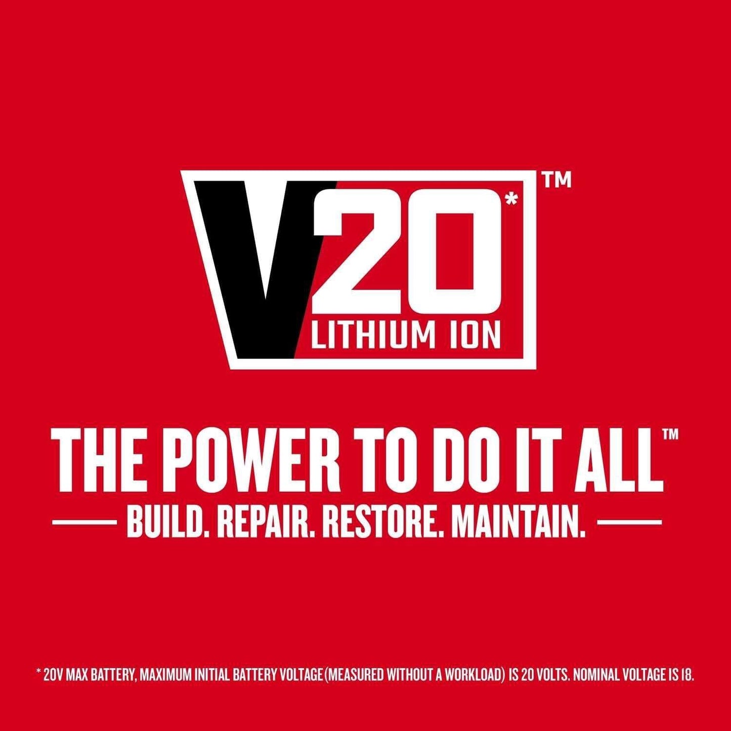 CRAFTSMAN Lot de 2 batteries Lithium-Ion V20 2 Ah (CMCB202-2)
