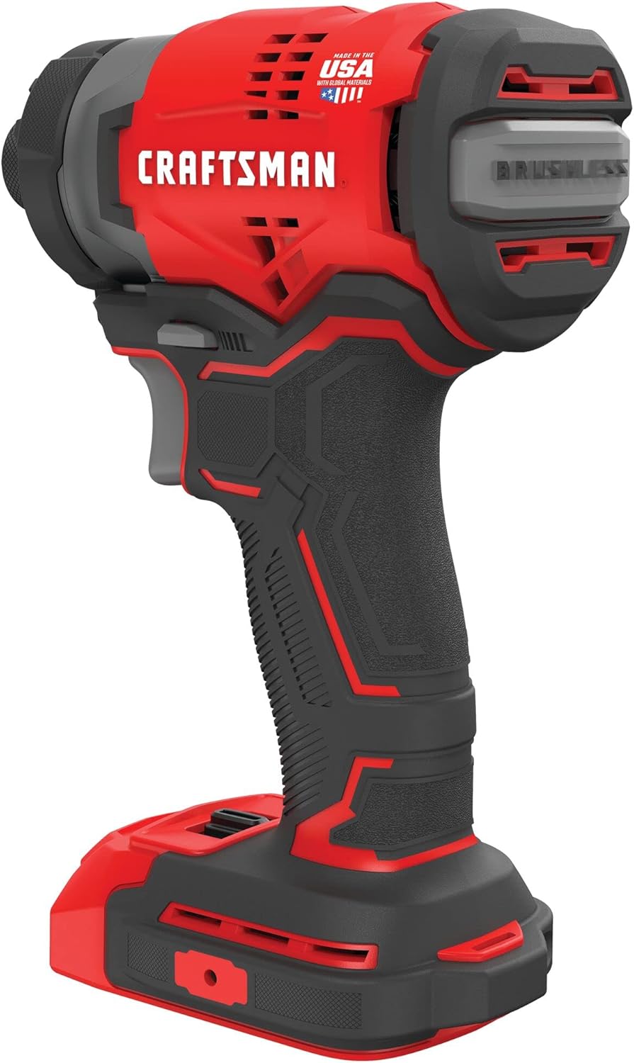 CRAFTSMAN Ensemble de visseuse à percussion Brushless 1/4" (CMCF820B)