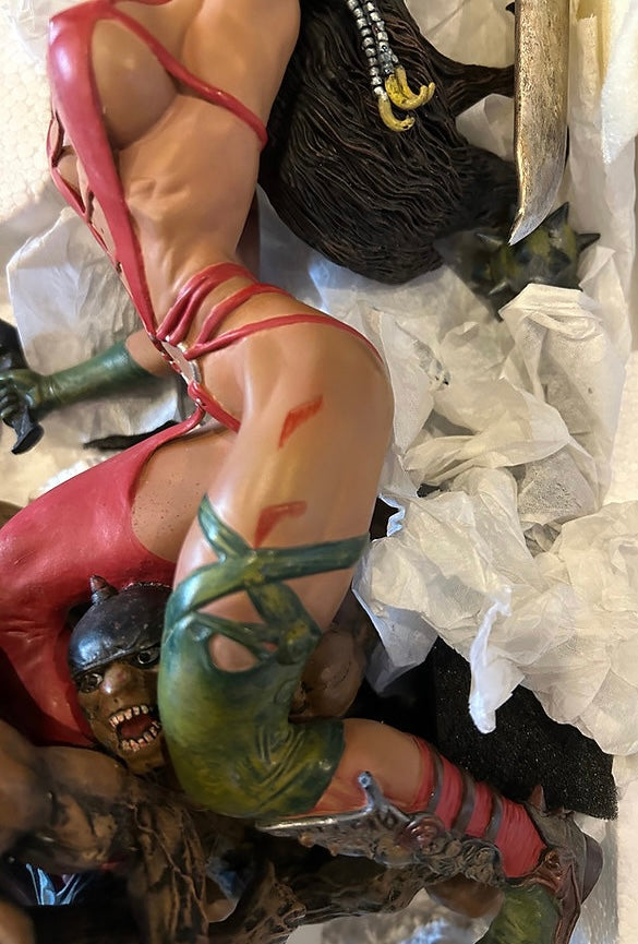 Heavy Metal Fakk 2 Julie Strain Statue