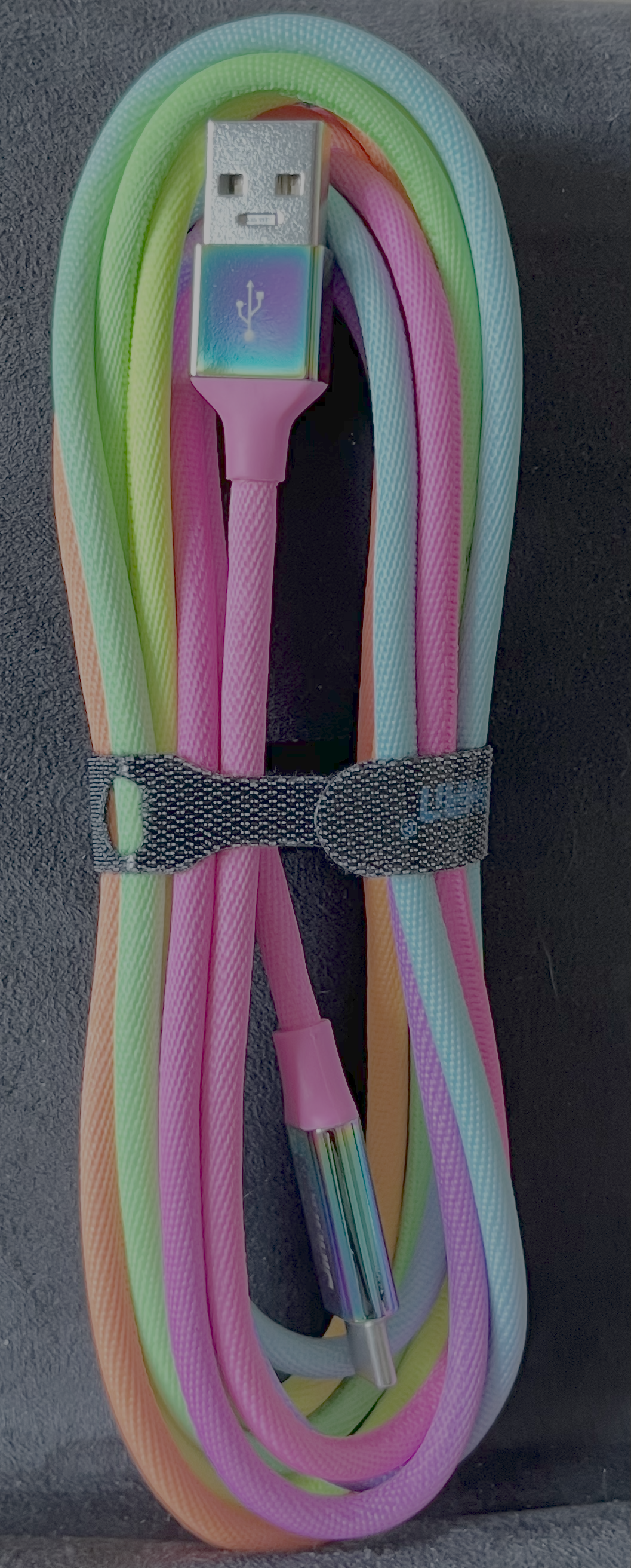 SMART Câble charge 10' USB Lightning (Fluo)