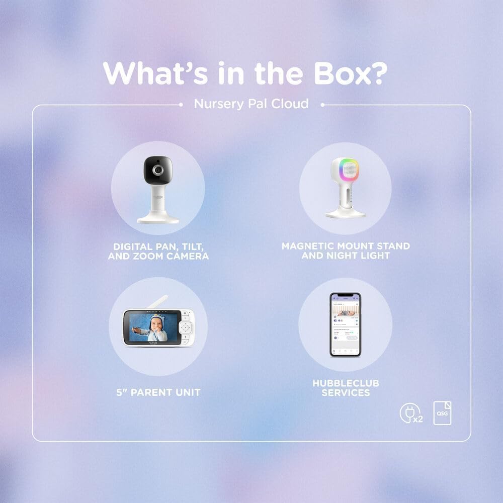 Hubble Moniteur intelligent pour bébé