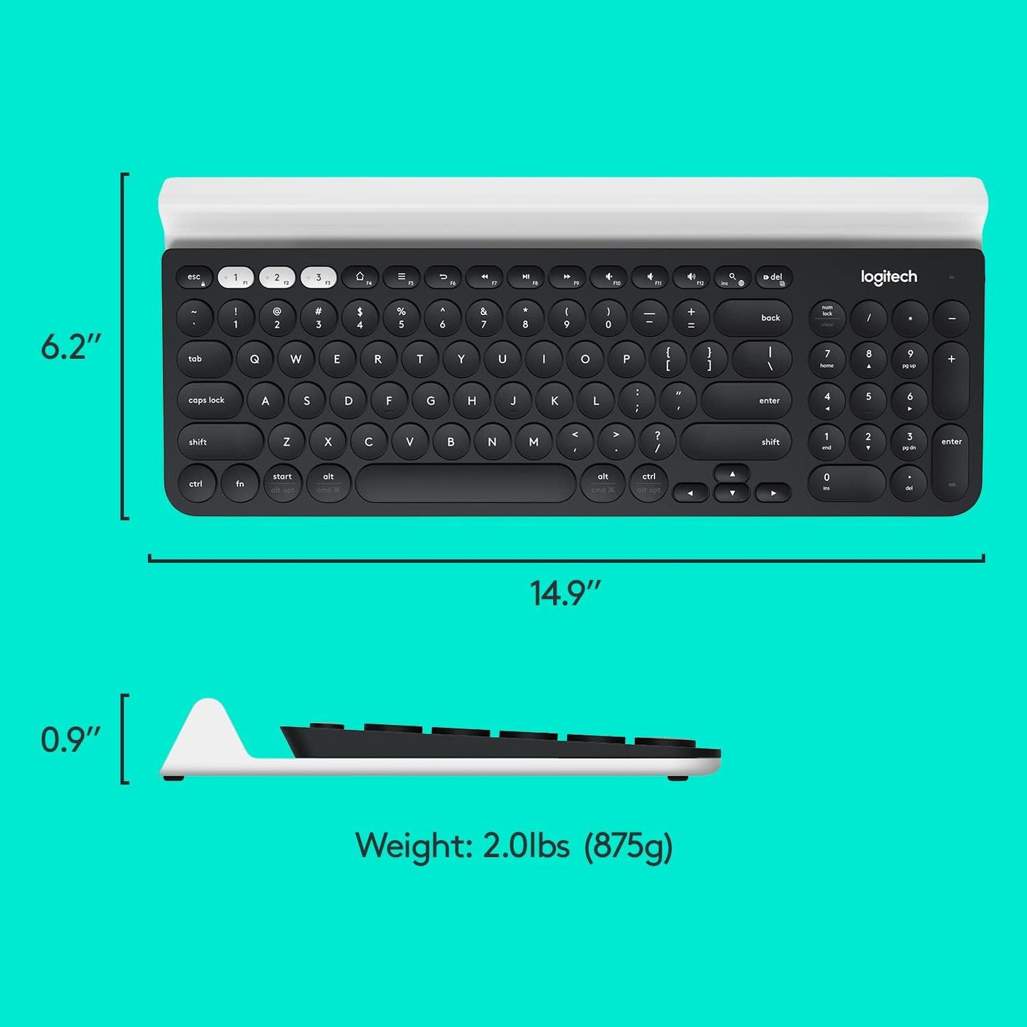 Logitech K780 Bluetooth Multi-Device Keyboard