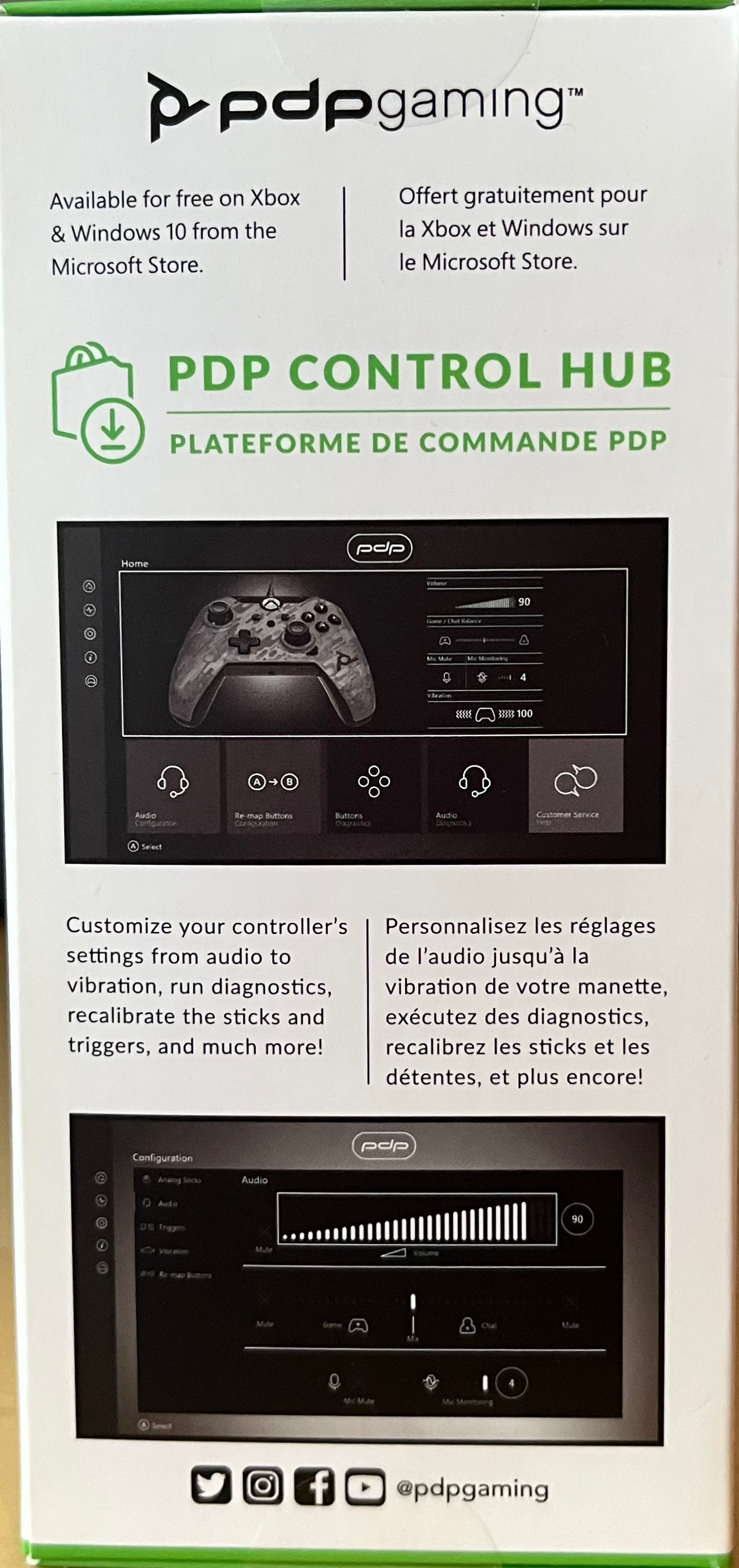 pdp gaming Manette avec fil pour Xbox (049-012-CMRD-1)