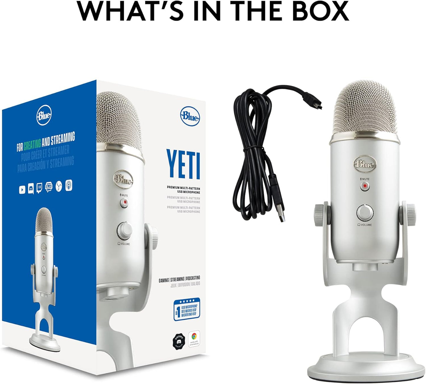Blue Yeti Nano USB Microphone (A00132)