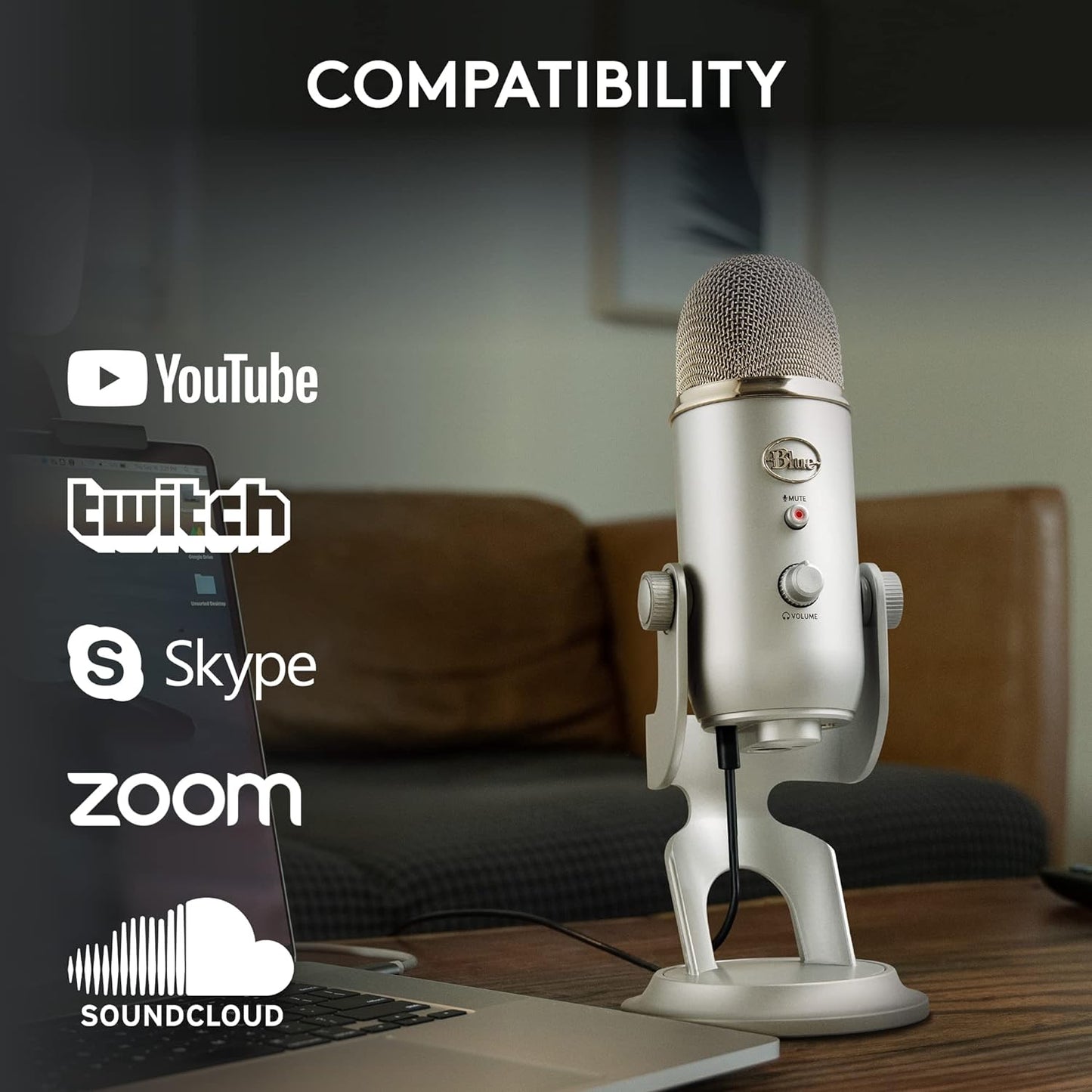 Blue Yeti Nano USB Microphone (A00132)