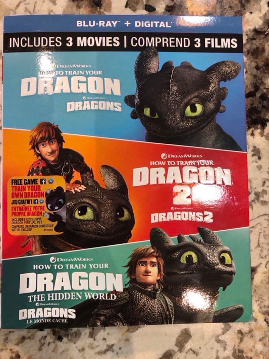 How To Train Your Dragon: 3 Movie Collection