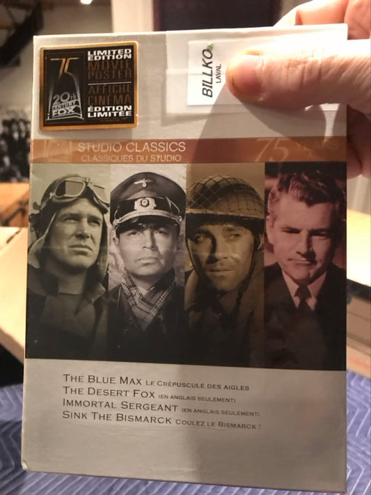 Fox Studio Classics: The Blue Max/The Desert Fox/Immortal Sergeant/Sink The Bismark