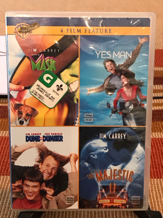 Jim Carrey Collection: 4 Film Feature