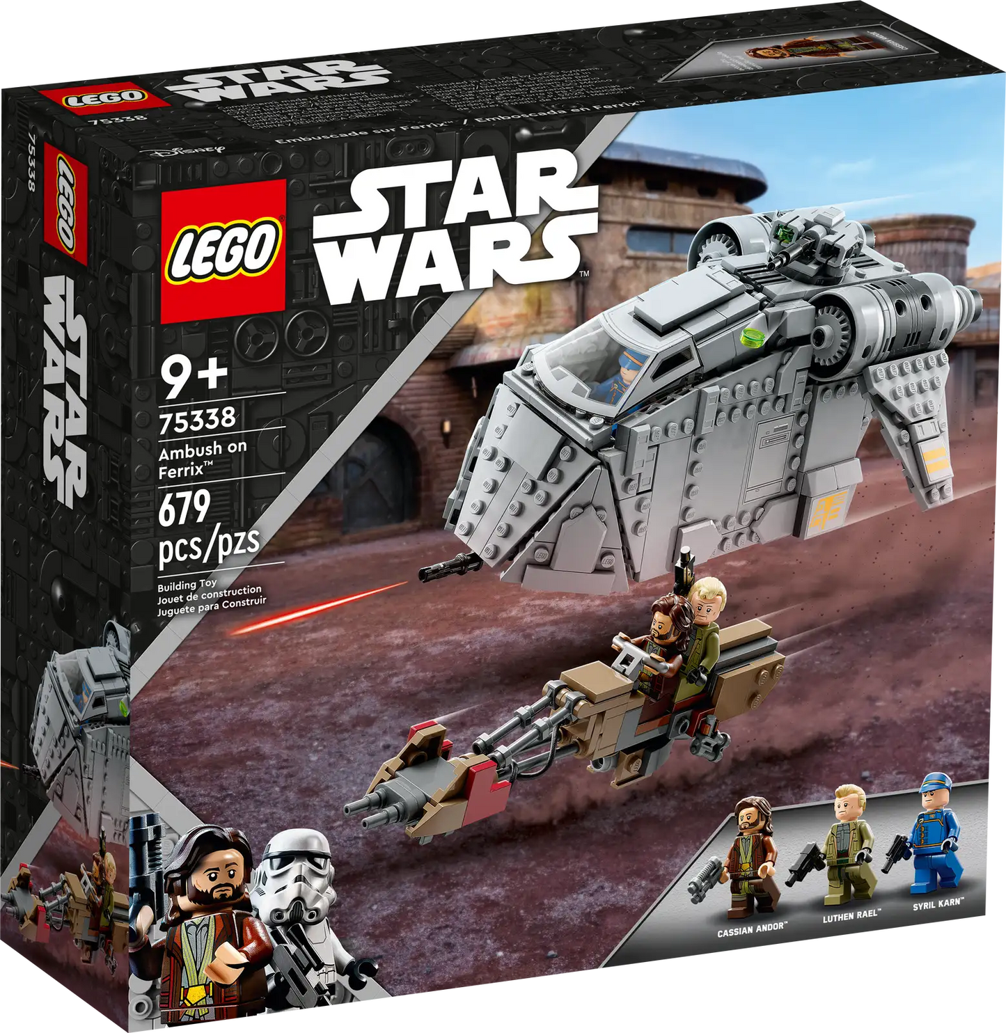 LEGO 75338 Star Wars Embuscade sur Ferrix