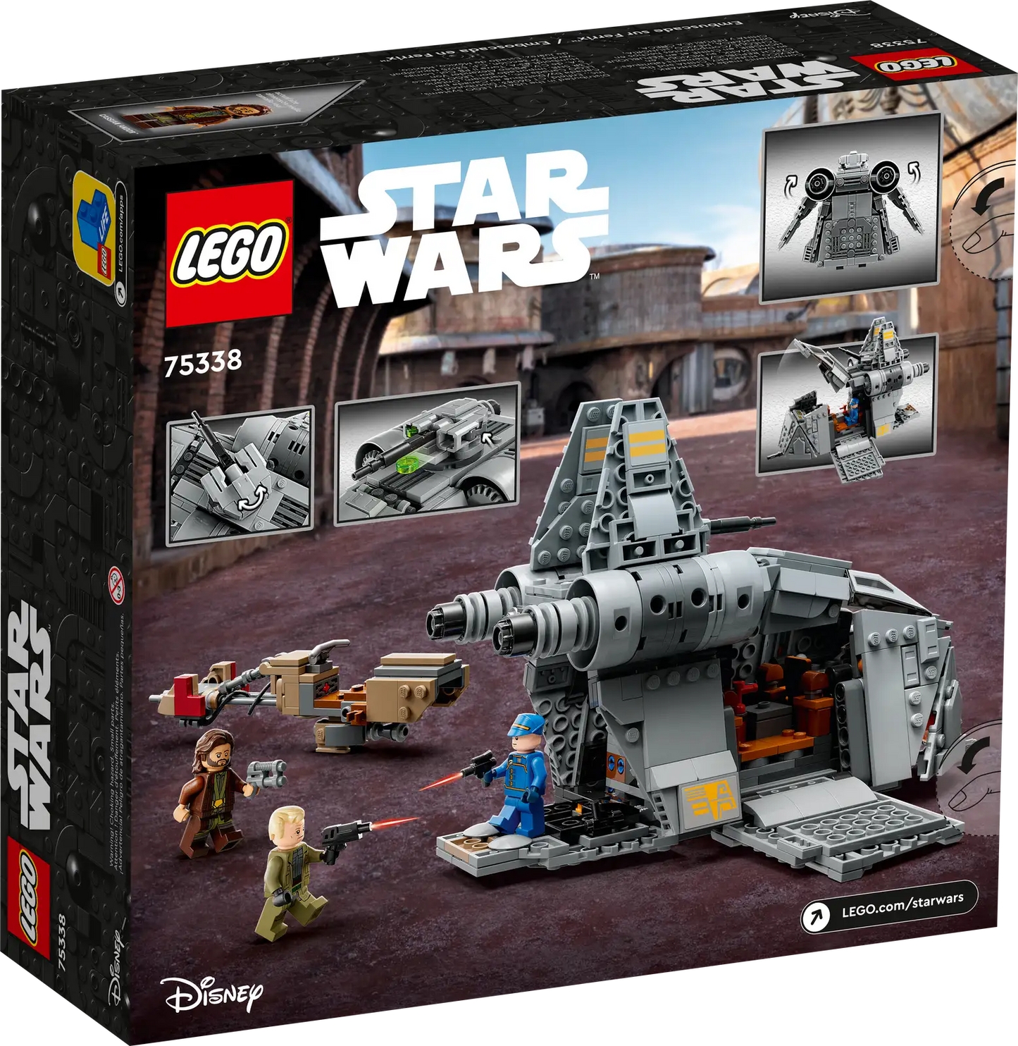 LEGO 75338 Star Wars Embuscade sur Ferrix