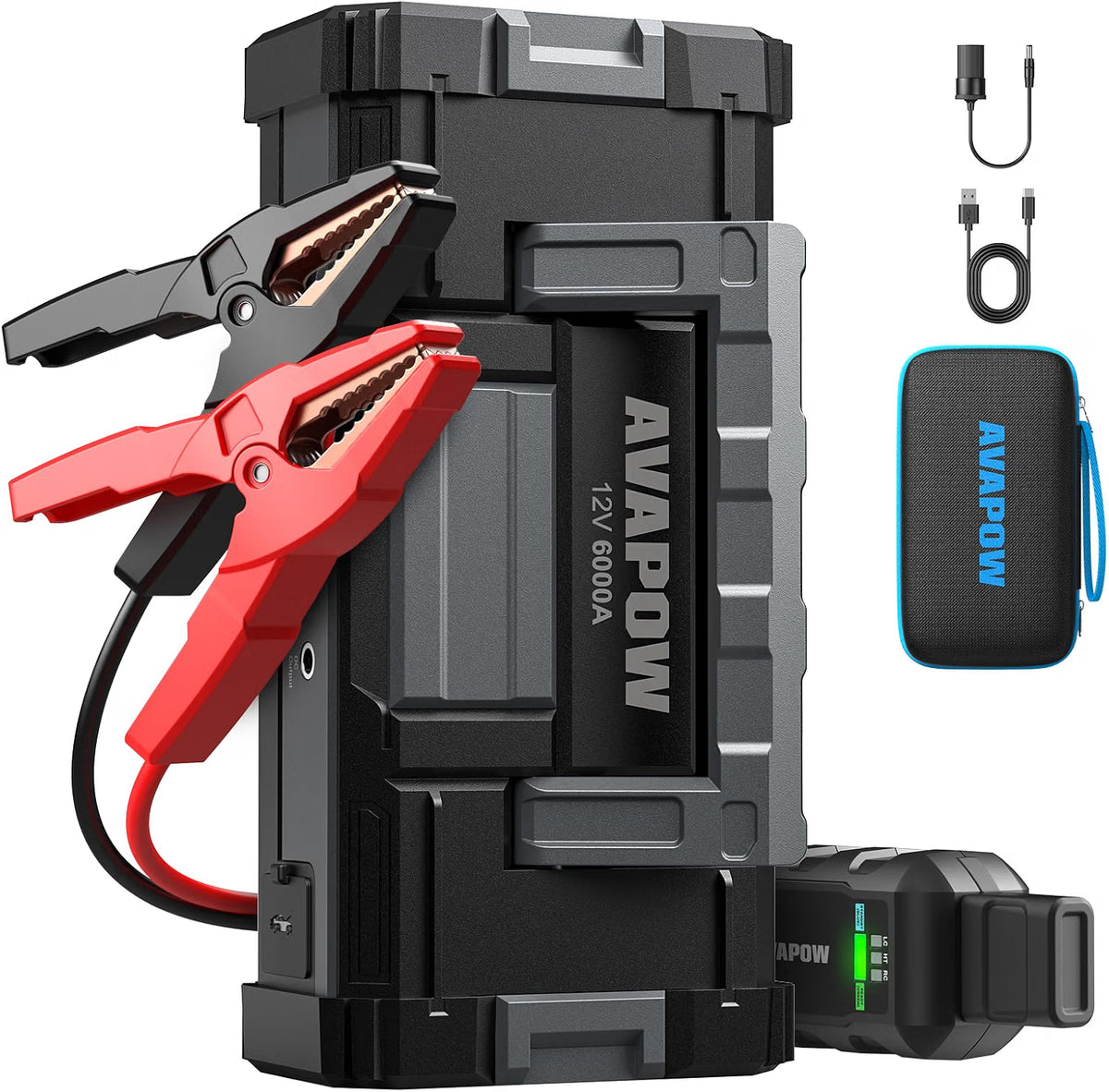 AVAPOW 6000A Car Jump Starter A68