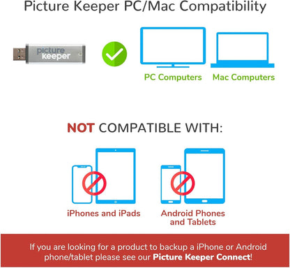 Picture Keeper Clé USB photo et vidéo 16 Go (PK16GB-FR)